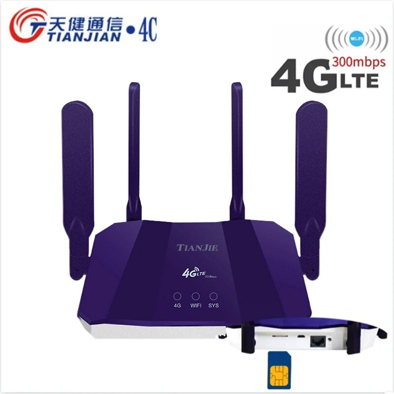 Smart Home Router - Tianjie 4G Sim Card Router không