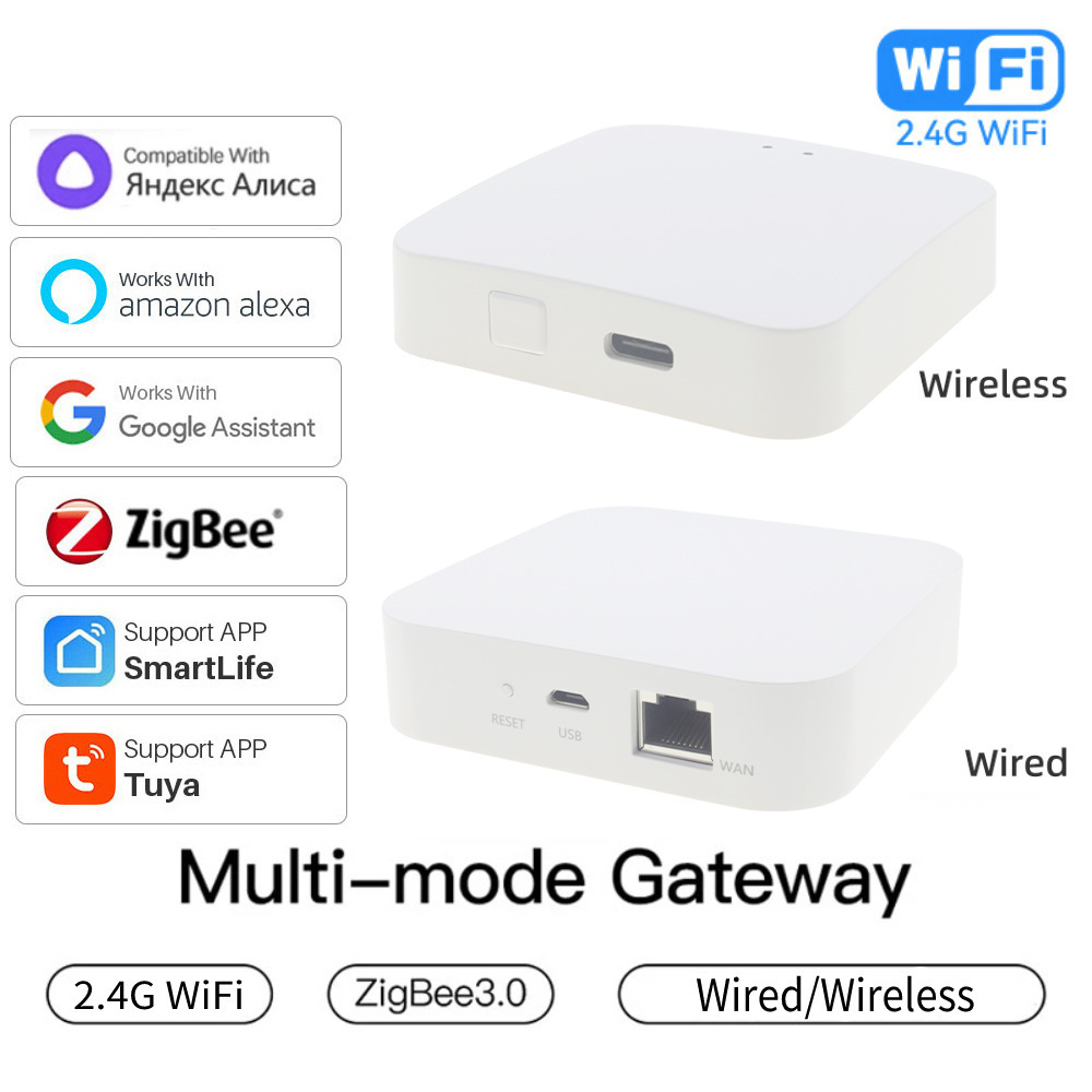 Smart Home Dashboard - Wireless Multi-mode Smart Gateway ZigBee Bluetooth