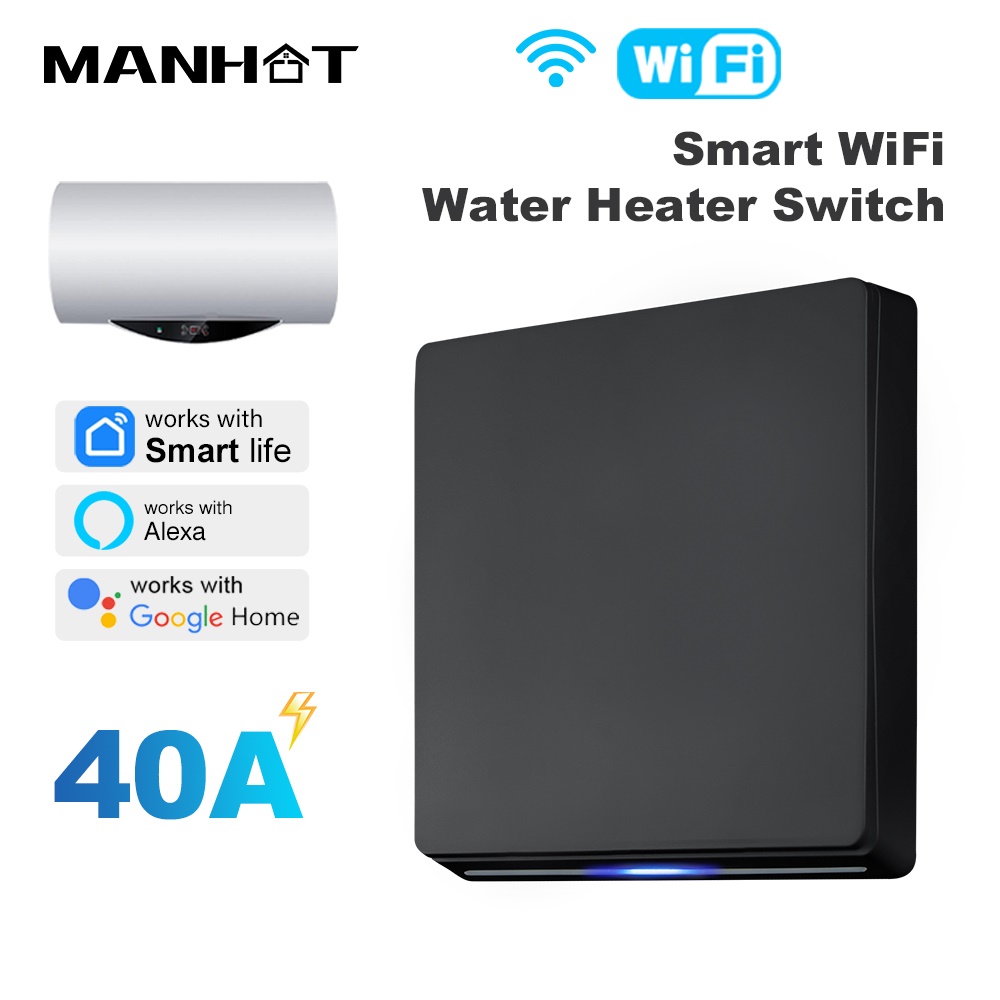 Smart Home Voice Control - MANHOT Smart Wifi EU Water Heater
