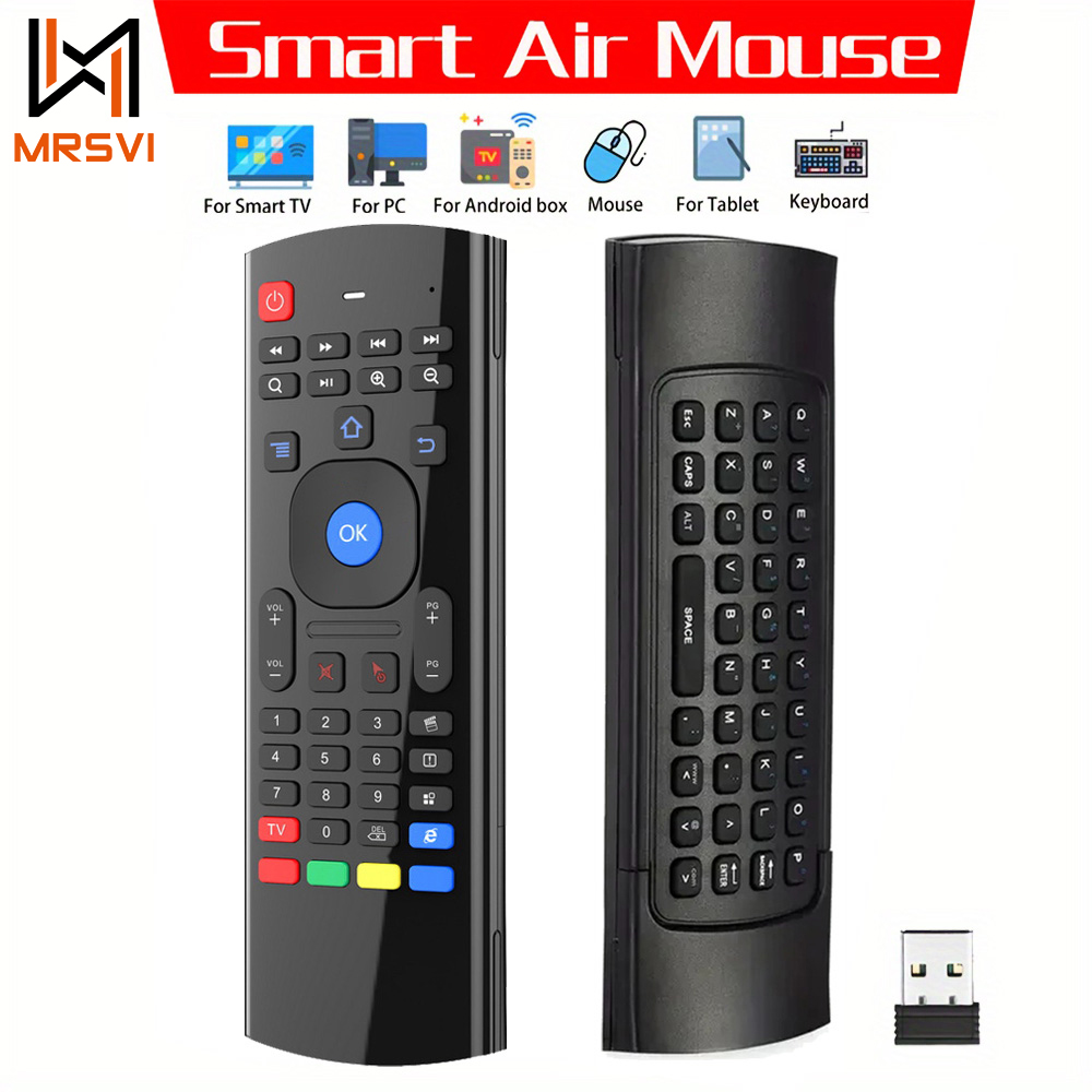 Smart Home Keyboard - Air Mouse Wireless Mini Keyboard Remote