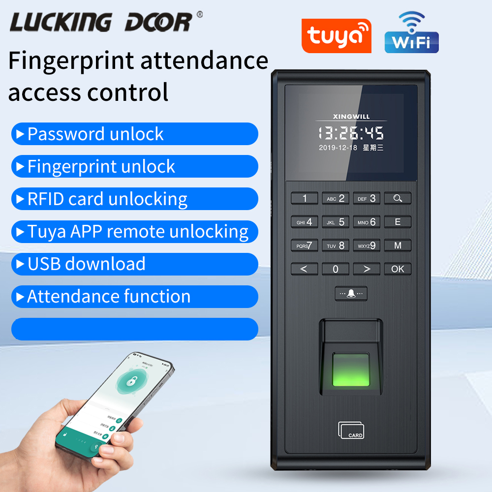Smart Home System - Tuya Smart Biometric Fingerprint Recognition Time