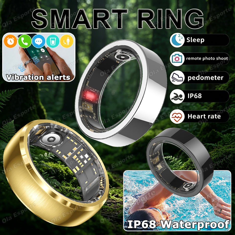 Smart Home Trainer - Upgraded Vibration Reminder Smart Ring Waterproof