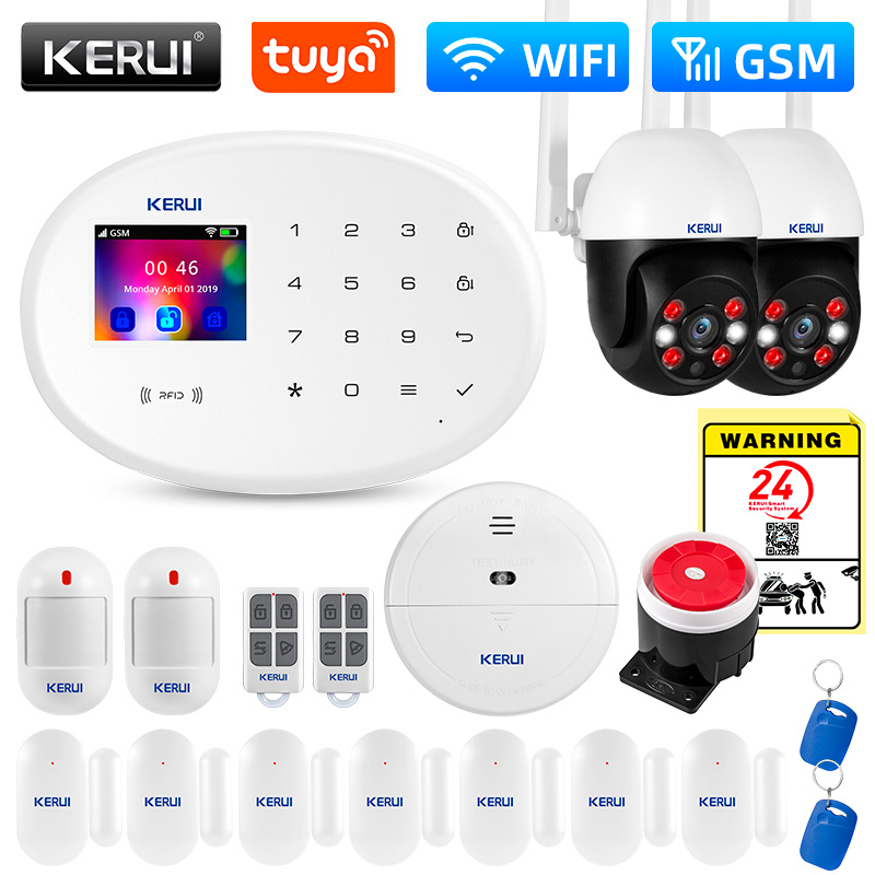 Smart Home Utilities - KERUI W202 WIFI GSM Alarm System