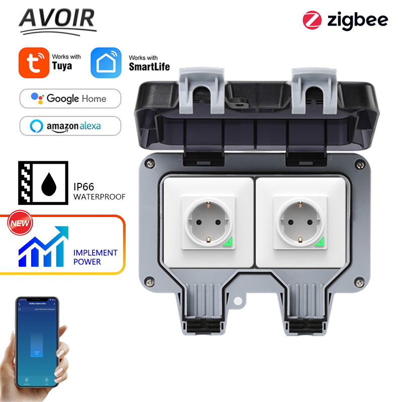 Smart Home Utilities - Avoir Tuya Zigbee Điện Ổ Cắm