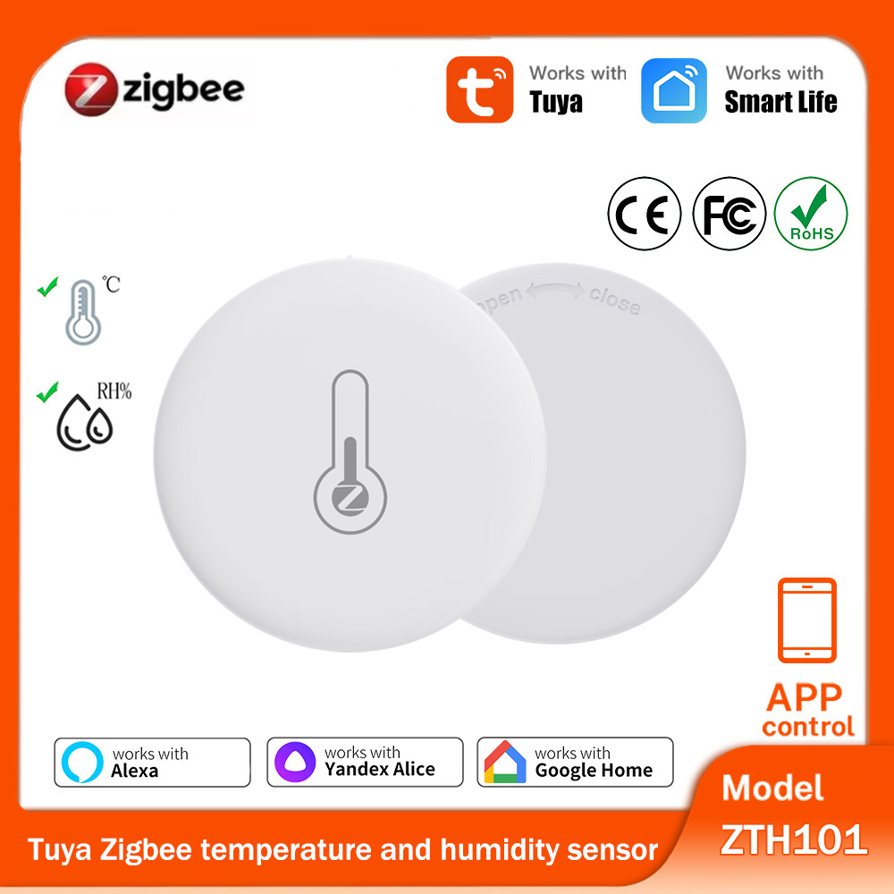 Zigbee Gateway - Tuya Zigbee Temperature Humidity Sensor Required