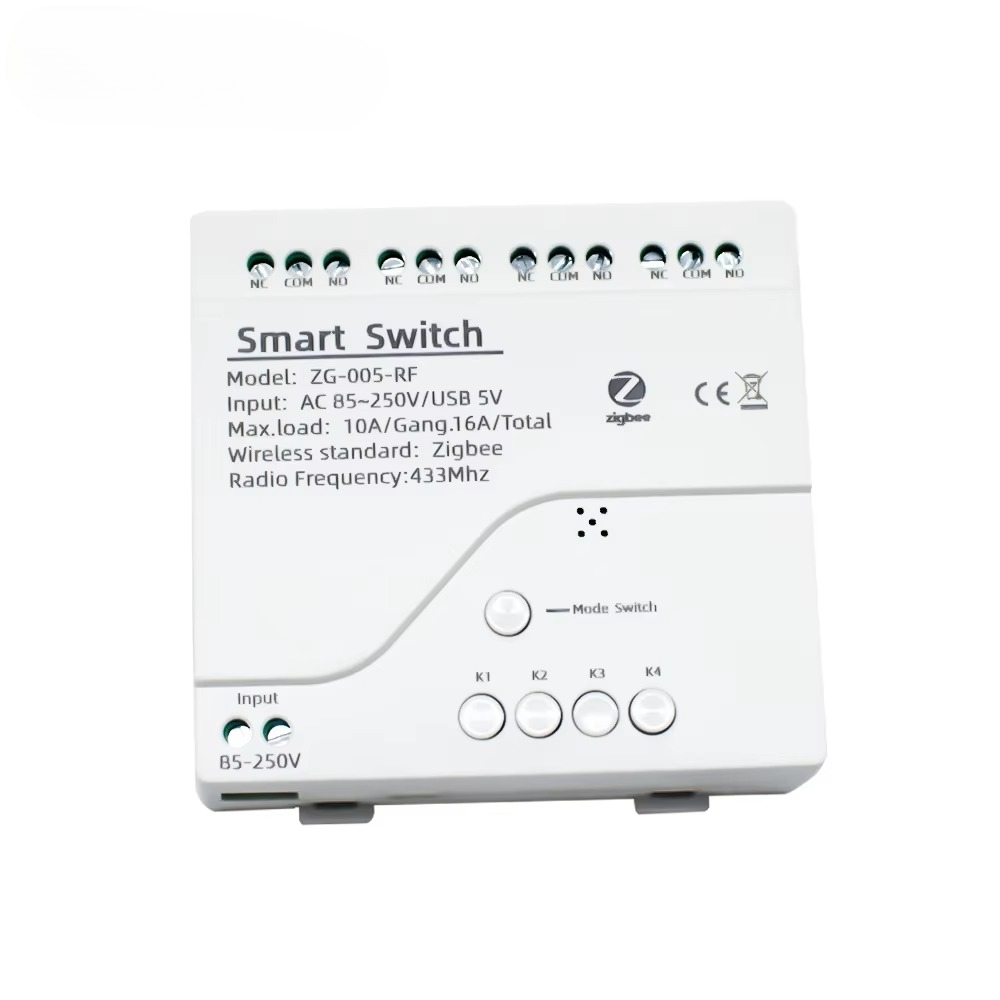 Smart Home System - Tuya 4CH Zigbee Switch Relay Module