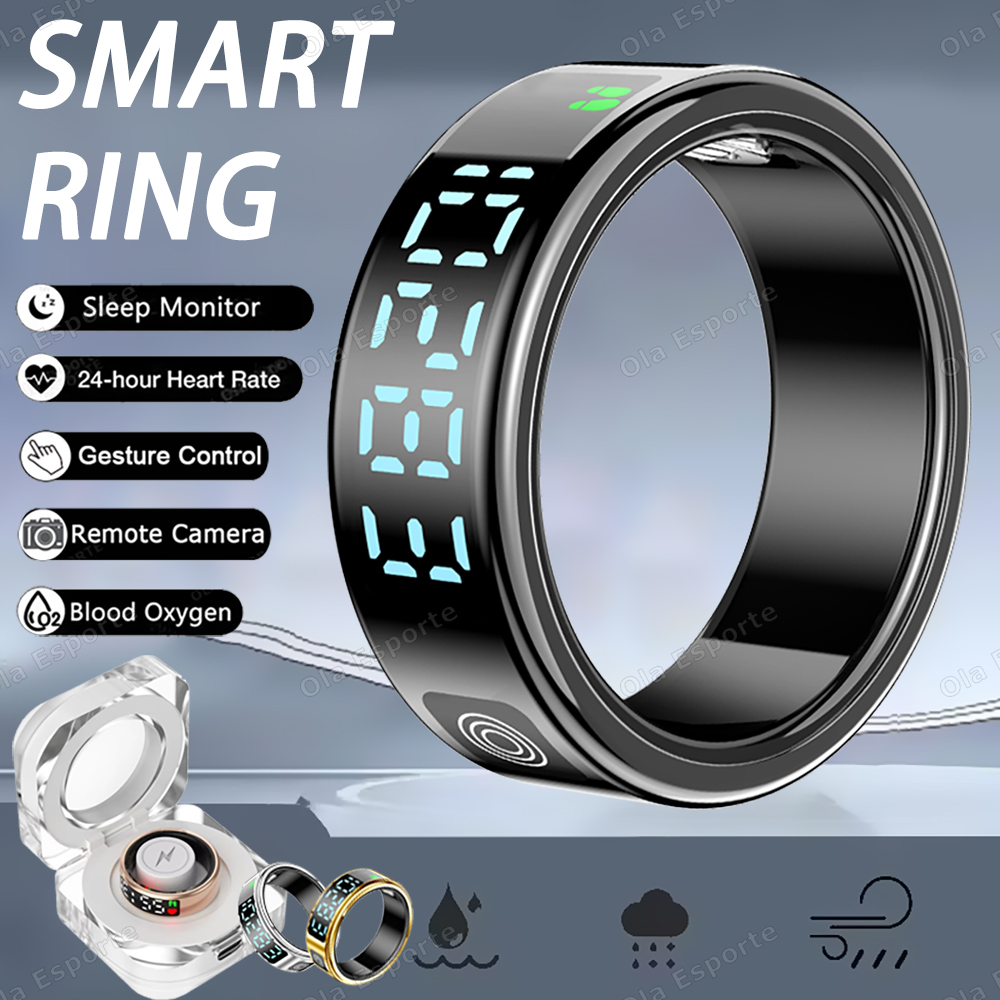 SR08 Smart Ring with Charging  - đánh giá và giá Smart Home Trainer