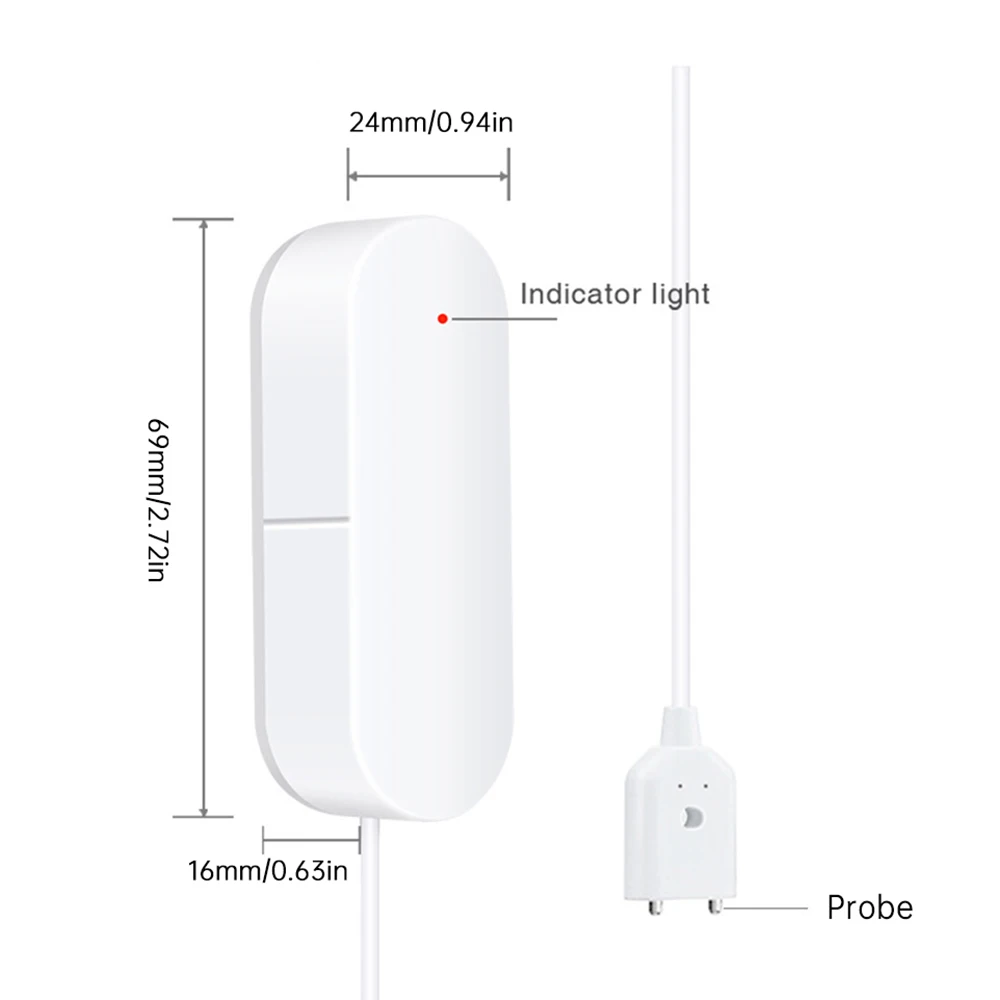 Water Leakage Sensor Smart Hom - đánh giá và giá Zigbee Gateway