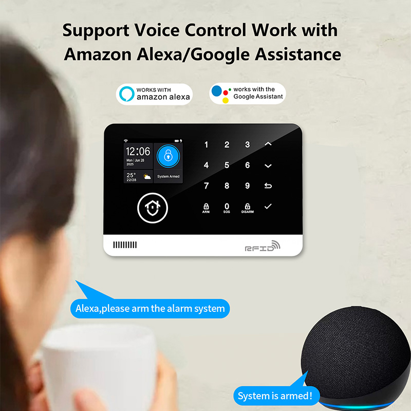 Alarm System for Home Tuya WIF - đánh giá và giá Smart Home Keyboard