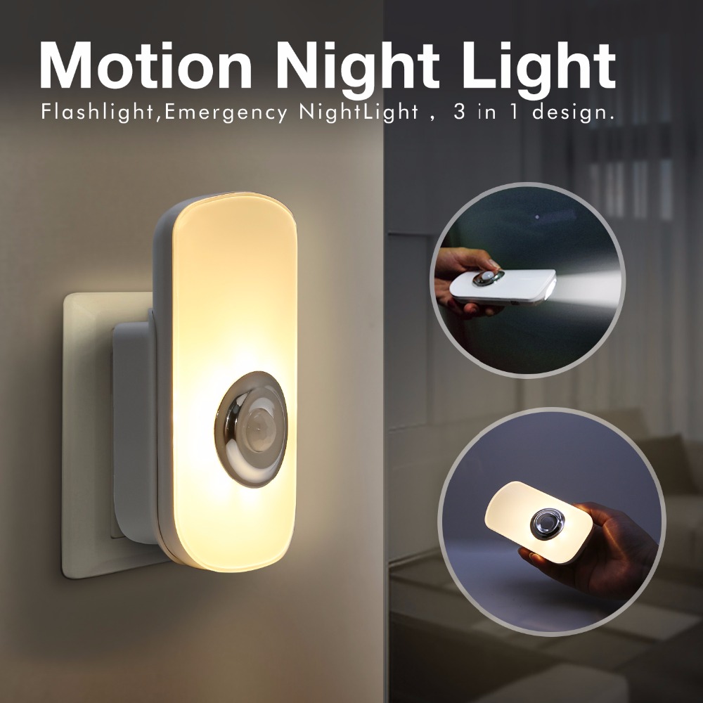 Sensky 3 In 1 EU US PLug in Sm - đánh giá và giá Smart Baby Night Light
