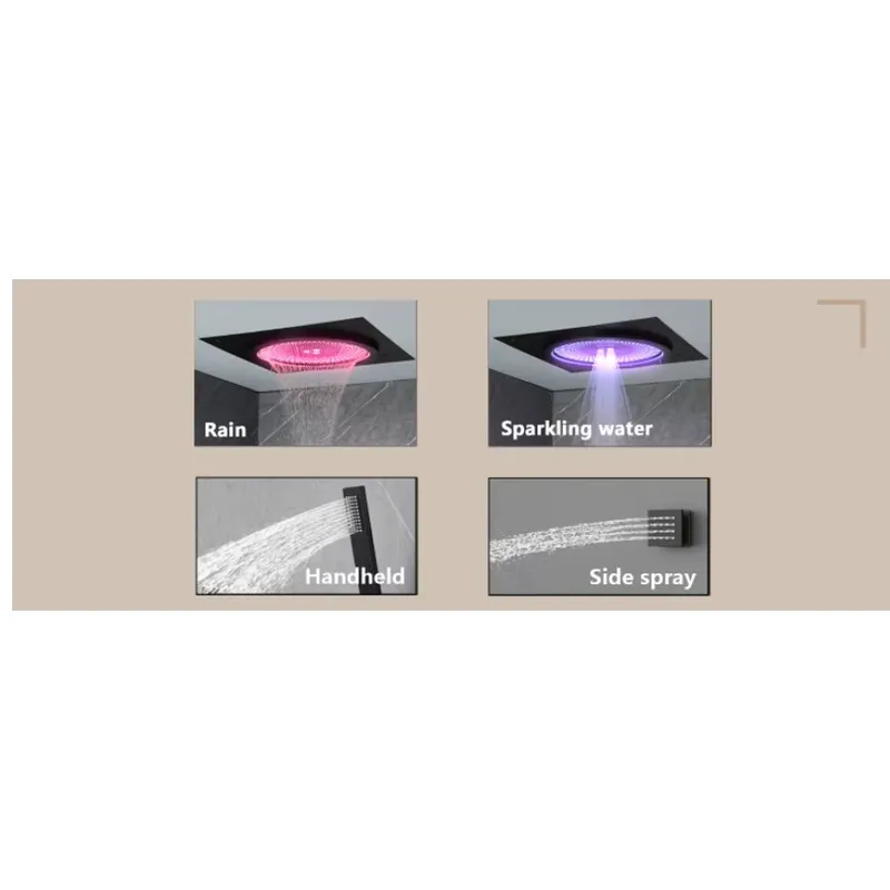 Smart LED Shower Set Bathroom  - đánh giá và giá Smart Home System