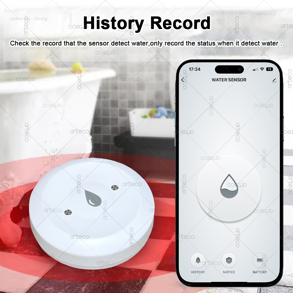 Smart Zigbee Water Sensor Floo - đánh giá và giá Zigbee Gateway