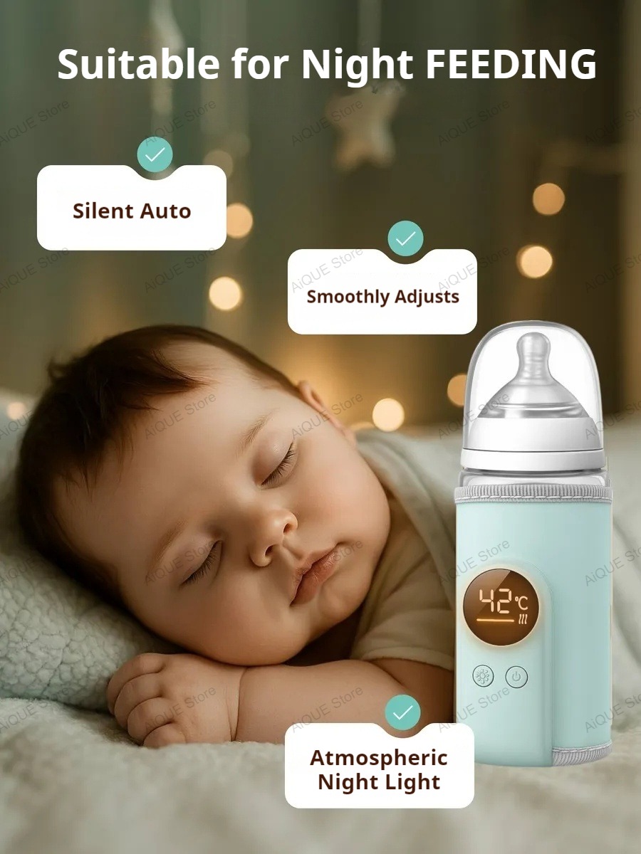 AiQUE USB 35-55℃ Baby Feeding  - đánh giá và giá Smart Baby Night Light