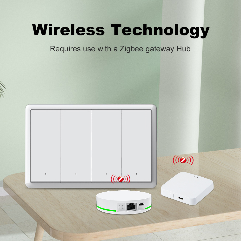 Manhot Smart zigbee Switch No  - đánh giá và giá Smart Home Alexa