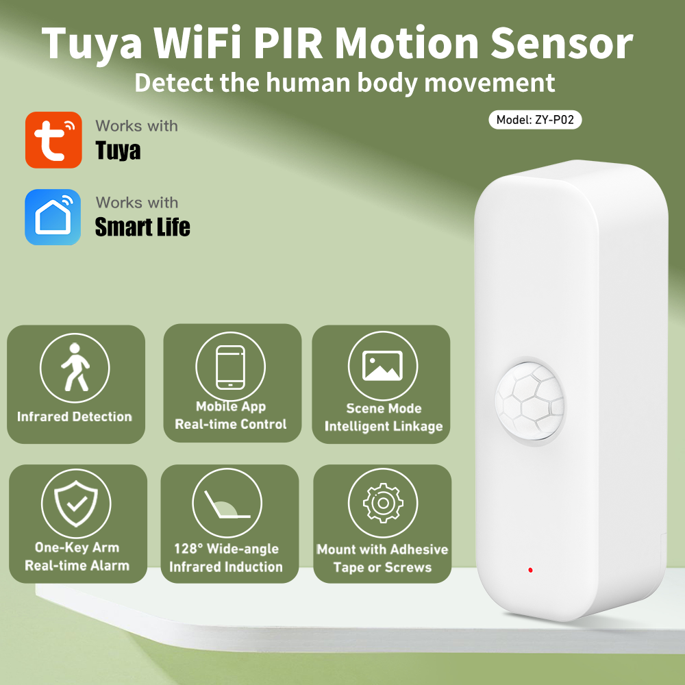 Tuya WiFi Motion Sensor Smart  - đánh giá và giá Smart Home Tablet