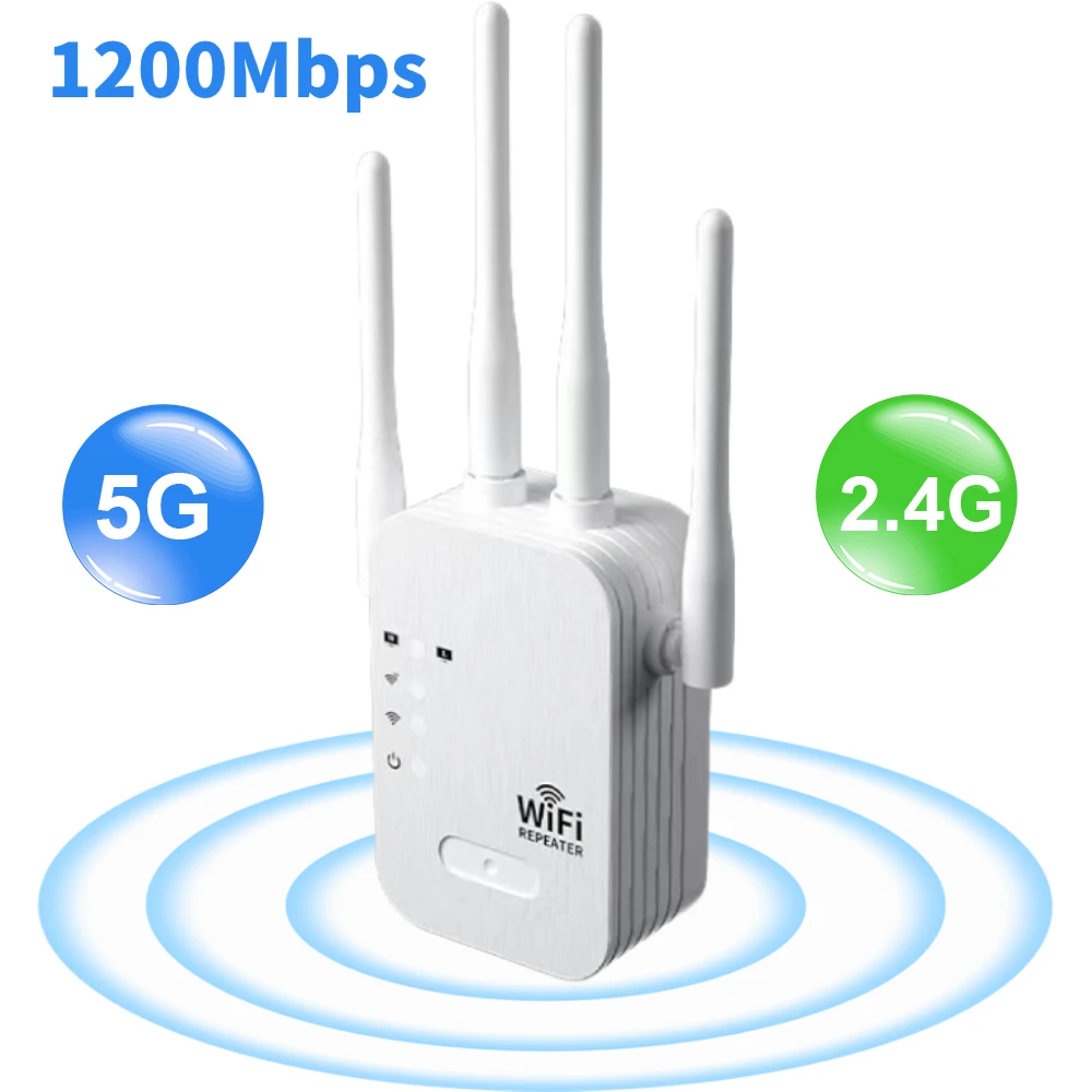1200Mbps WiFi Repeater Wireles - đánh giá và giá Smart Home Router