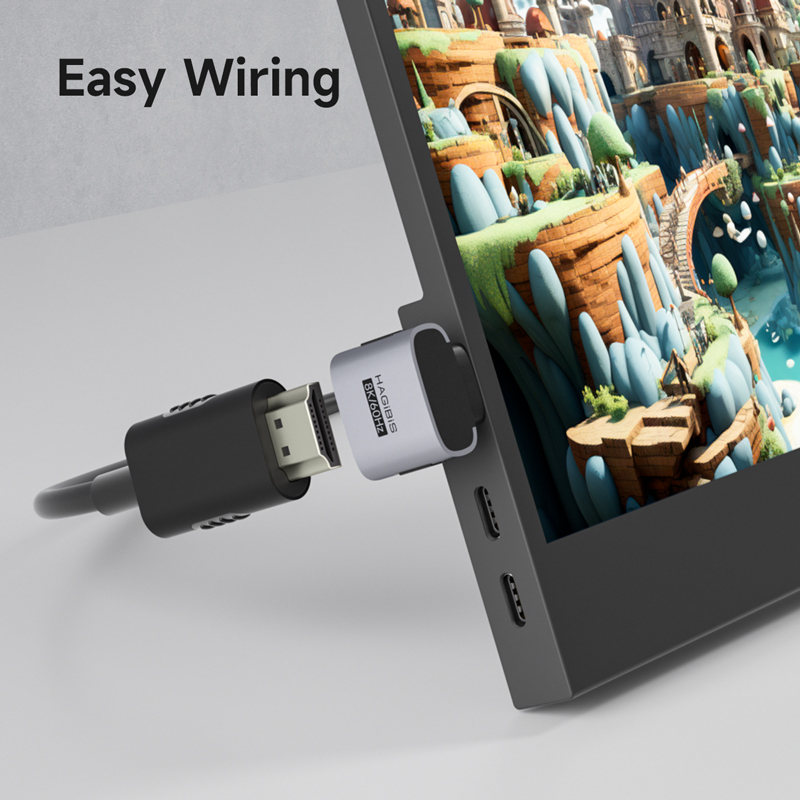 Hagibis mini HDMI to HDMI Adap - đánh giá và giá Smart Home Tablet