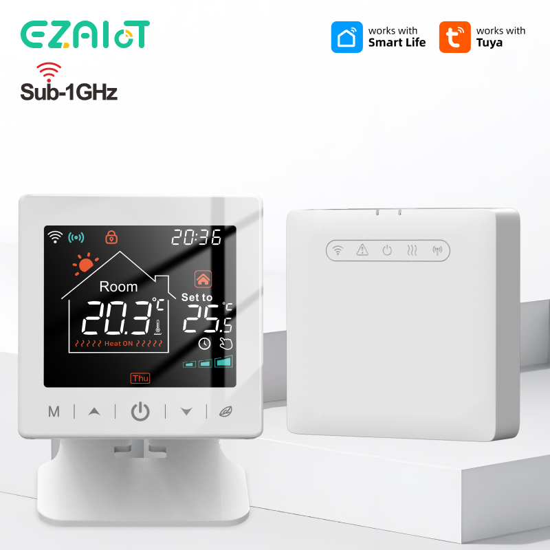Smart home Wifi thermostat tuy - đánh giá và giá Smart Home Package