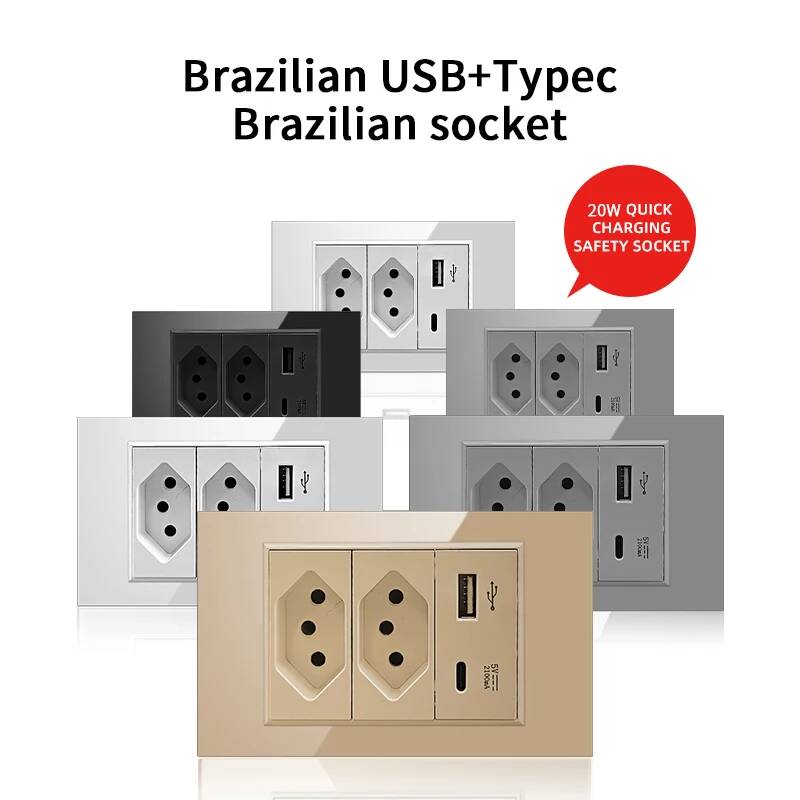 Herepow Brazil Standard Dual U - đánh giá và giá Smart Home Or Smart Home