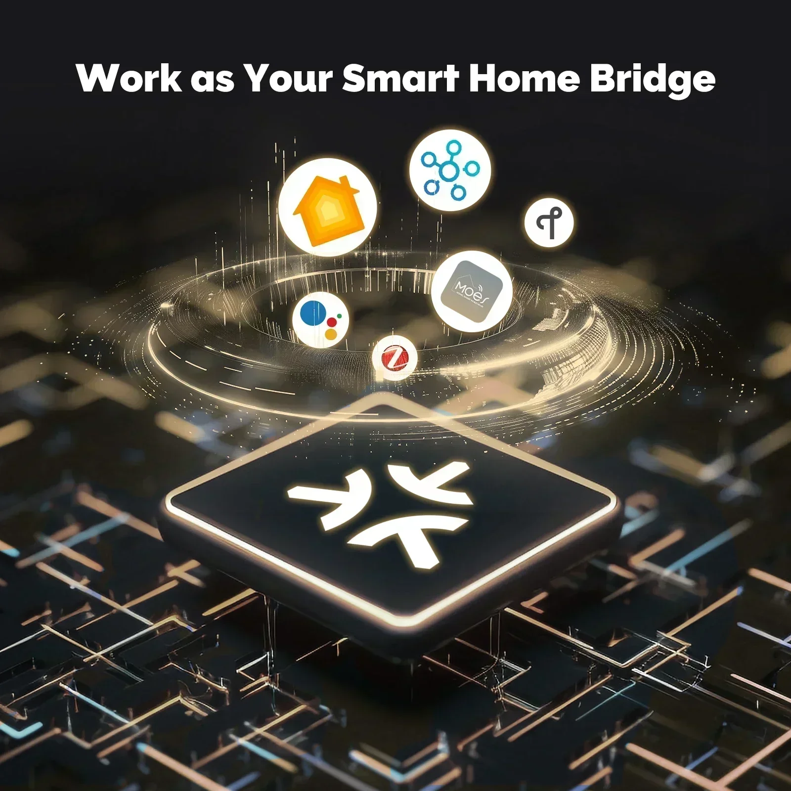 MOES Tuya Zigbee Matter Thread - đánh giá và giá Smart Home Dashboard