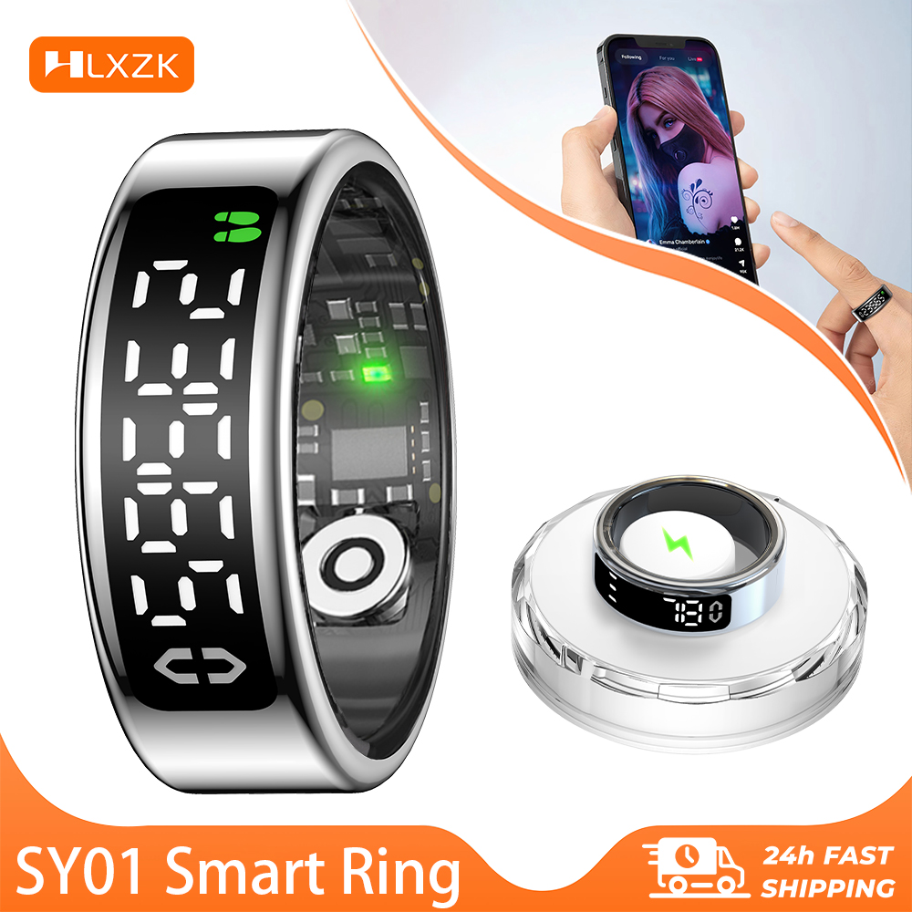 SY01 Smart Ring With LED Scree - đánh giá và giá Smart Home Trainer