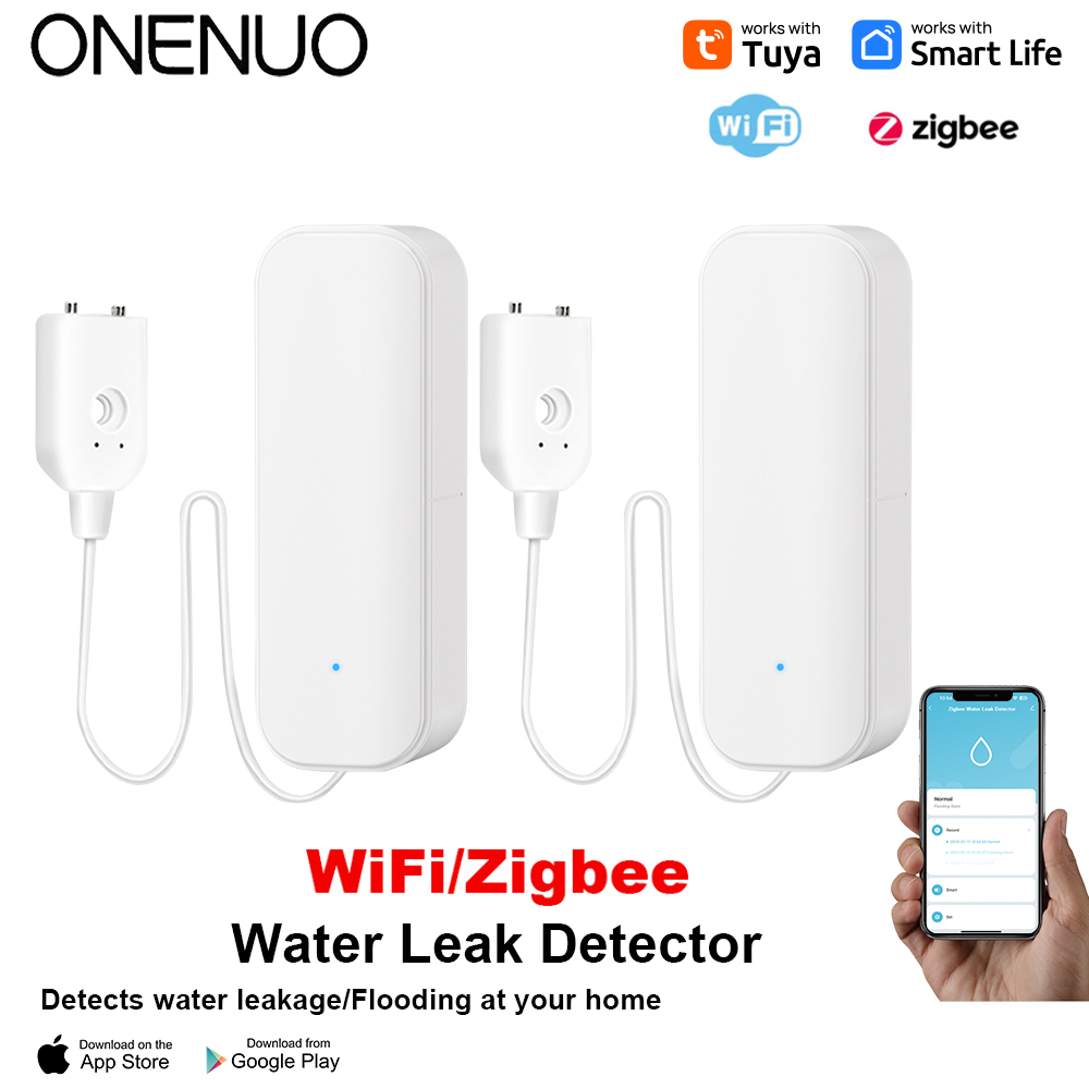 WiFi or Zigbee Water Leak Sens - đánh giá và giá Smart Home Or Smart Home