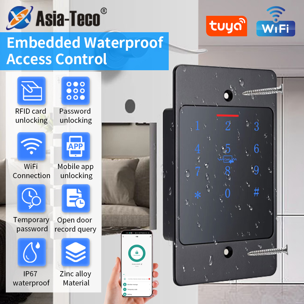 WiFi Tuya Smart Door Lock Keyb - đánh giá và giá Smart Home Keyboard