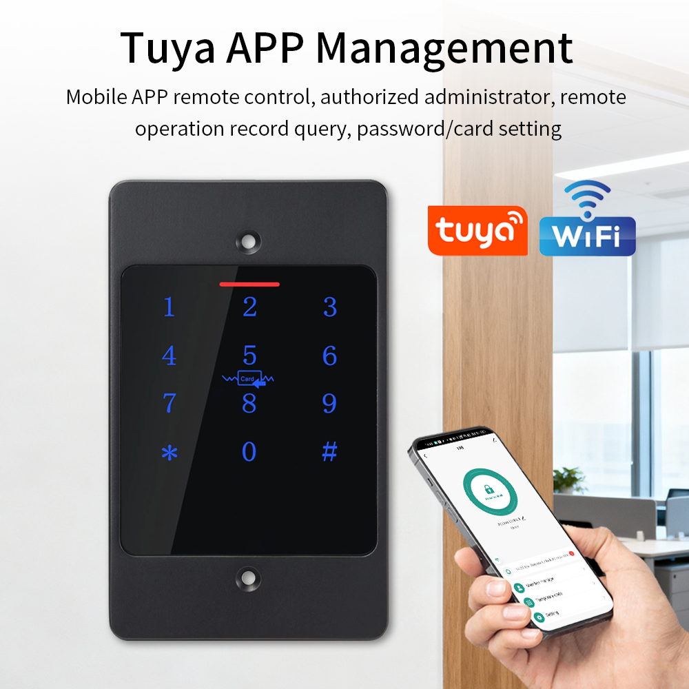 WiFi Tuya Smart Door Lock Keyb - đánh giá và giá Smart Home Keyboard