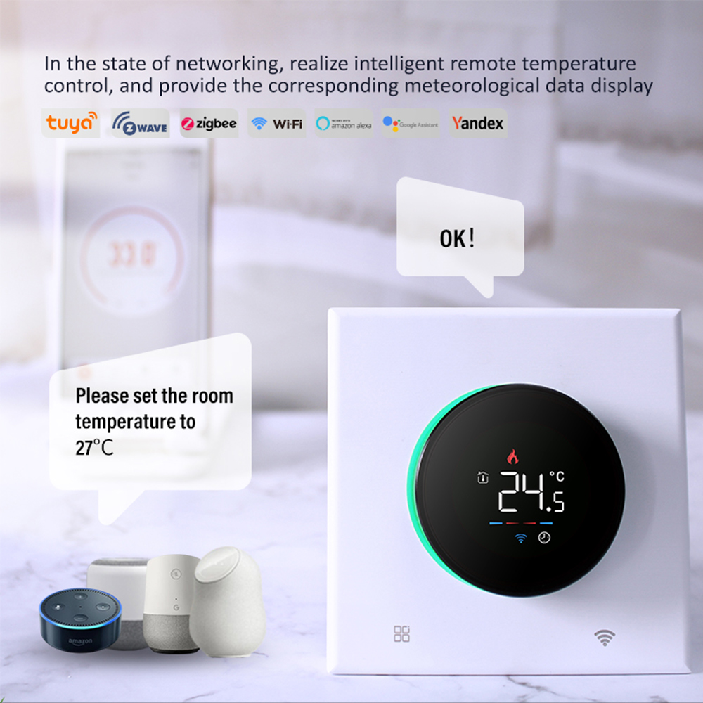 TUYA WiFi Smart Knob Thermosta - đánh giá và giá Smart Home Package