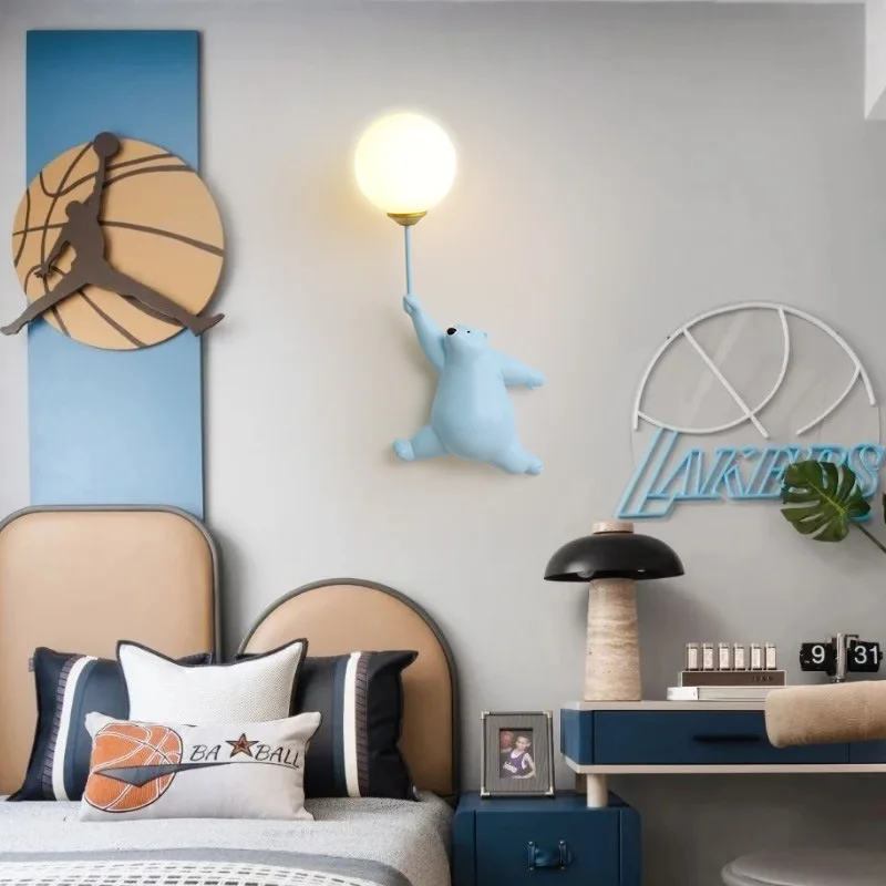 Cartoon Polar Bear LED Sconce  - đánh giá và giá Smart Baby Night Light