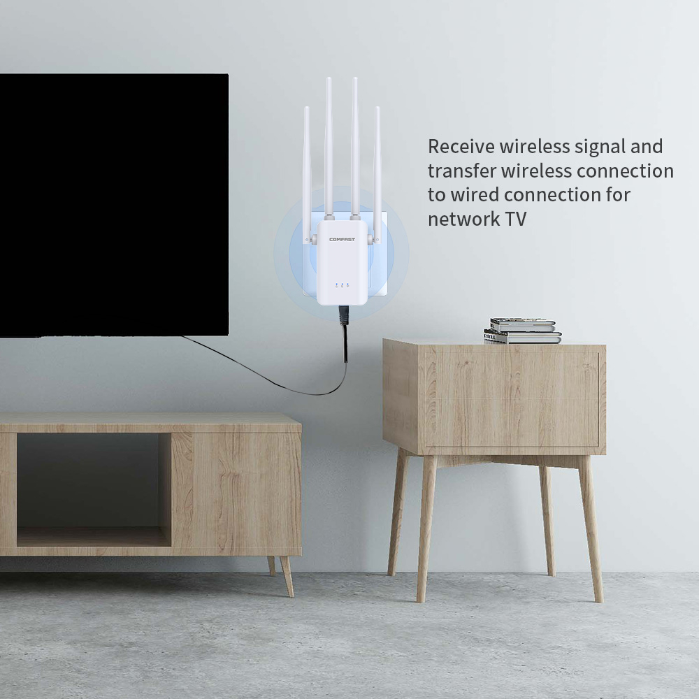 2.4G Không Dây 300Mbps Repeate - đánh giá và giá Smart Home Router