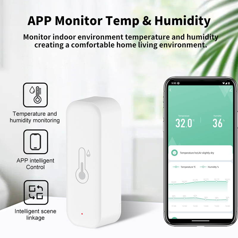 1~4pcs Tuya WiFi Temperature H - đánh giá và giá Smart Home Tablet