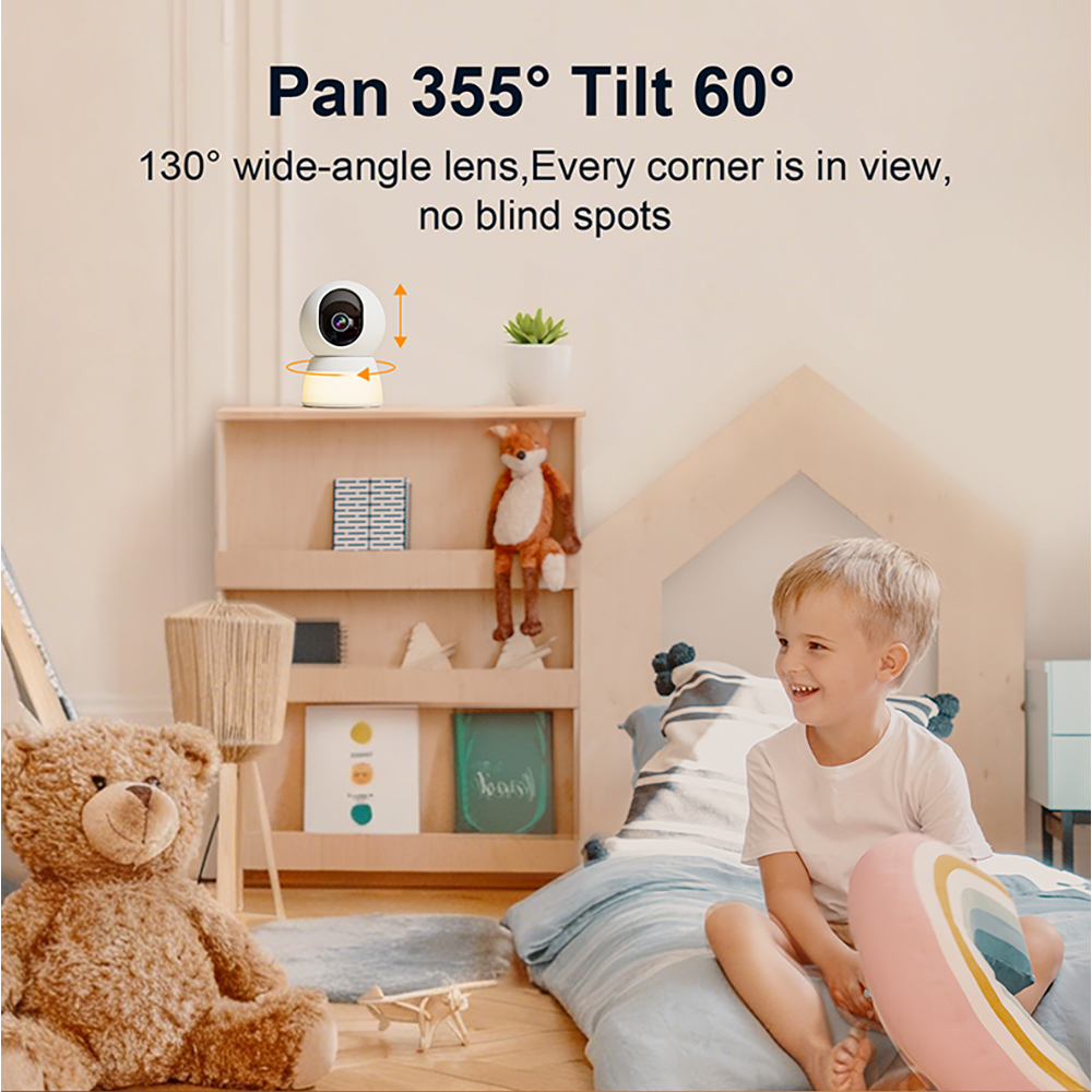 3MP 5G WIFI Camera with night  - đánh giá và giá Smart Baby Night Light