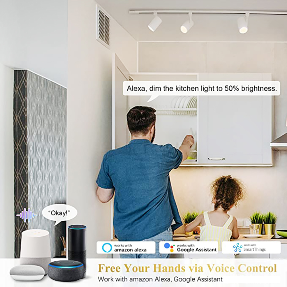 Ewelink GU10 Zigbee LED Bulbs  - đánh giá và giá Smart Home Tablet