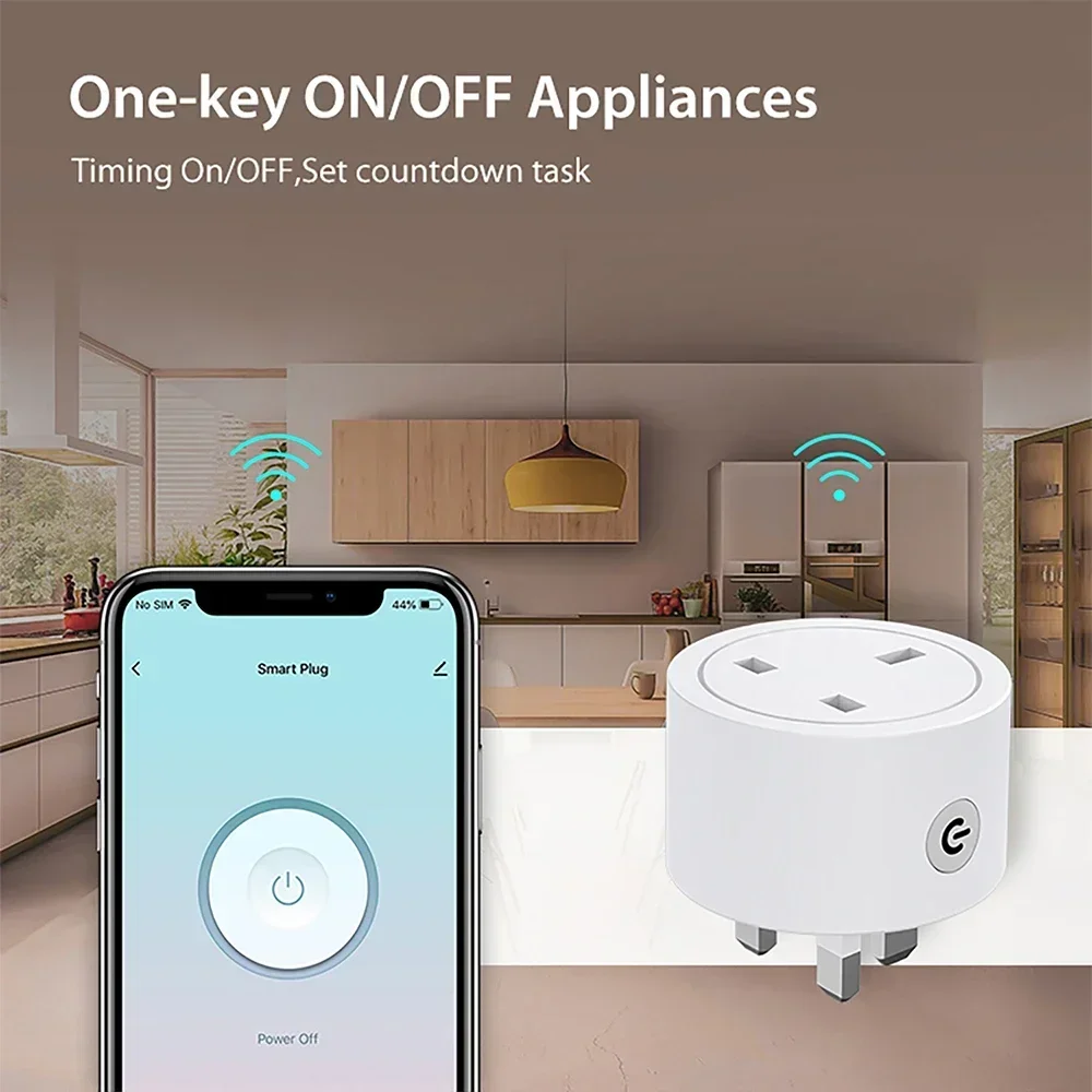 Zigbee Smart Plug 16A UK Socke - đánh giá và giá Smart Home Alexa