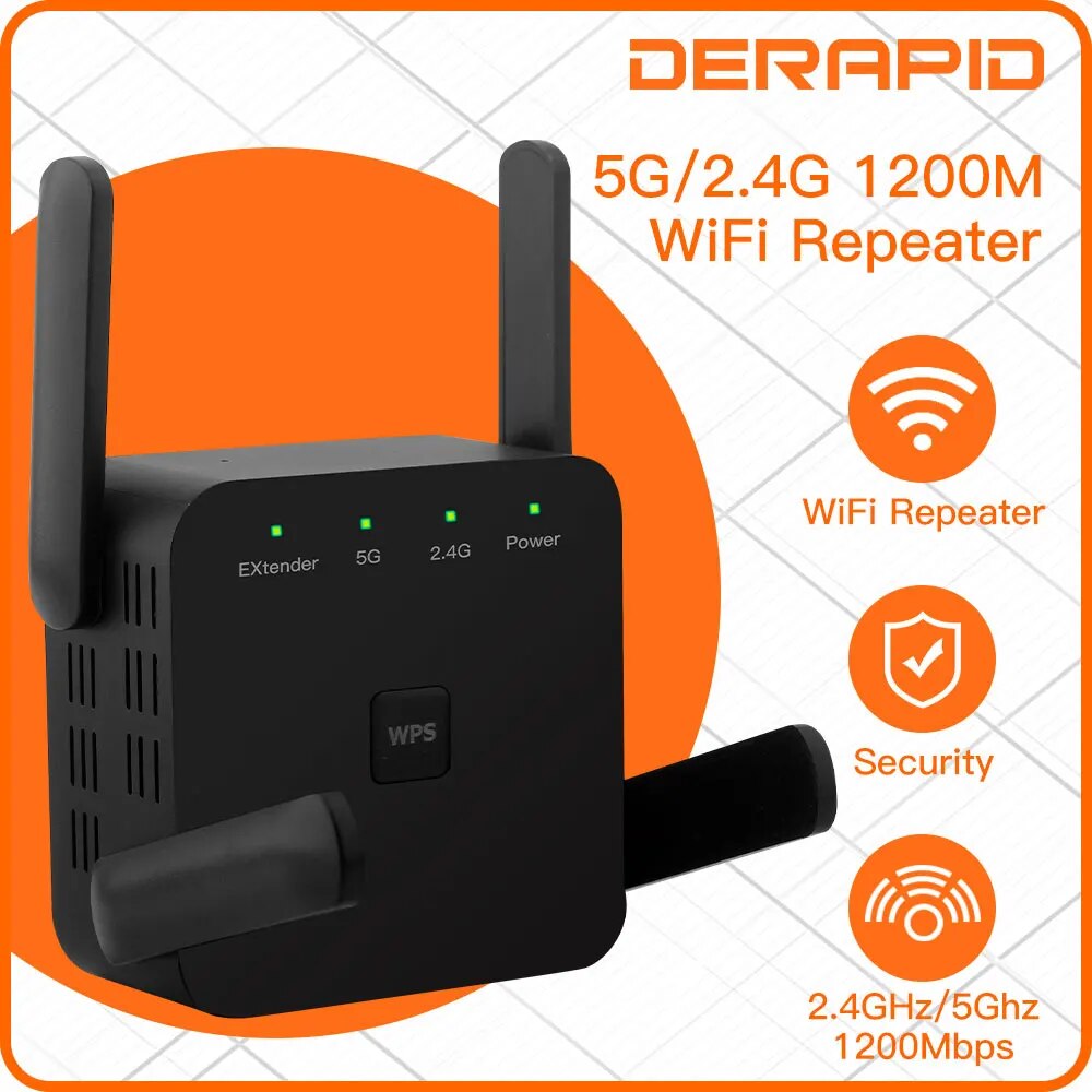 WiFi Repeater 1200Mbps 2.4GHz/ - đánh giá và giá Wifi Smart Plug