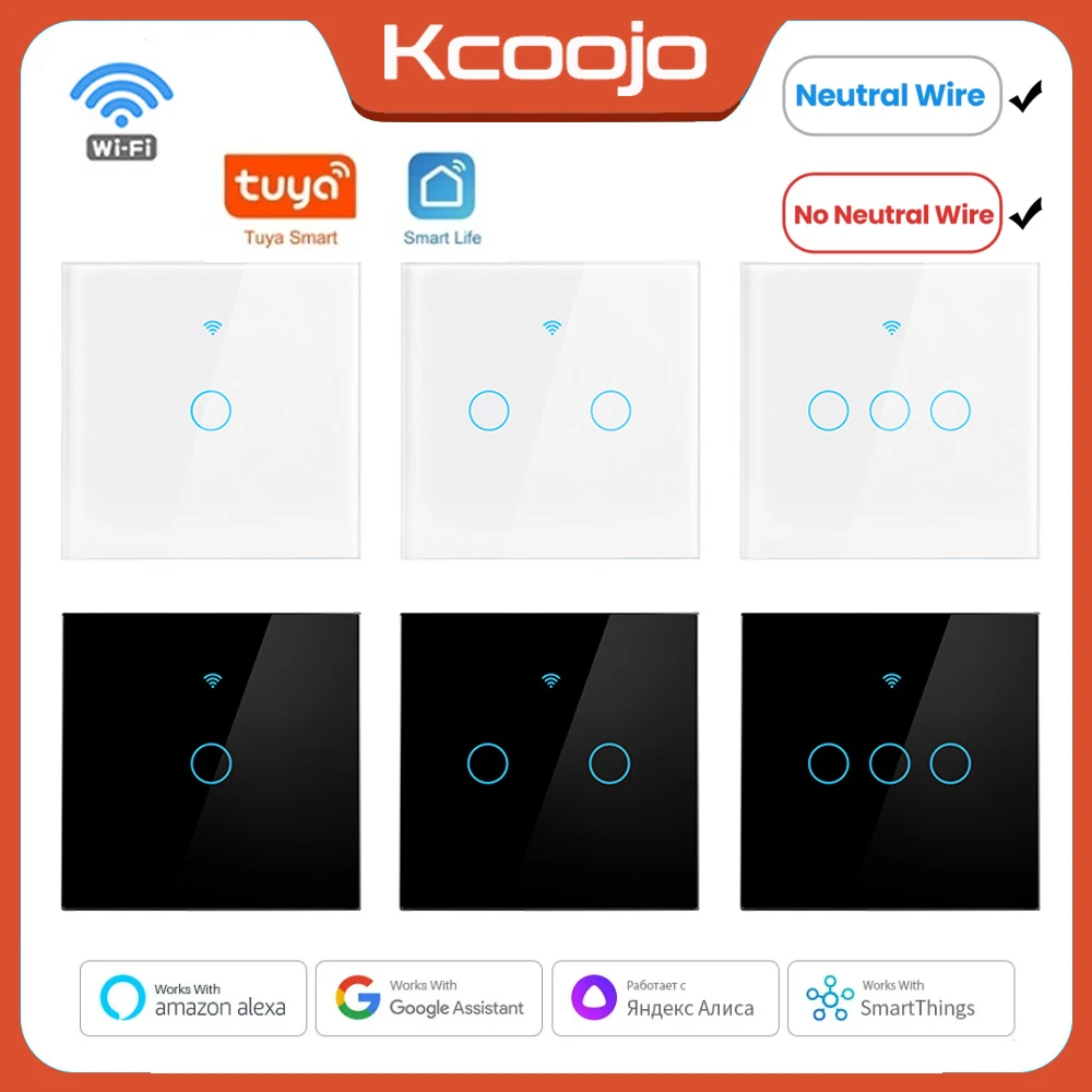 Tuya Wifi EU Smart Switches 1/ - đánh giá và giá Smart Home System