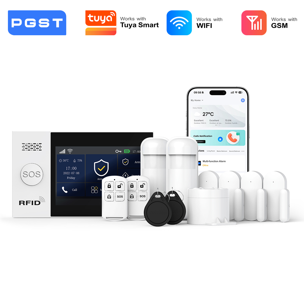 PGST PG-107 Tuya Không Dây WIF - đánh giá và giá Smart Home Package