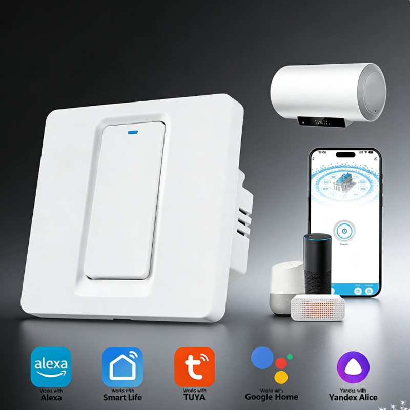 Smart Water Heater Switch/WiFi - đánh giá và giá Smart Home Alexa