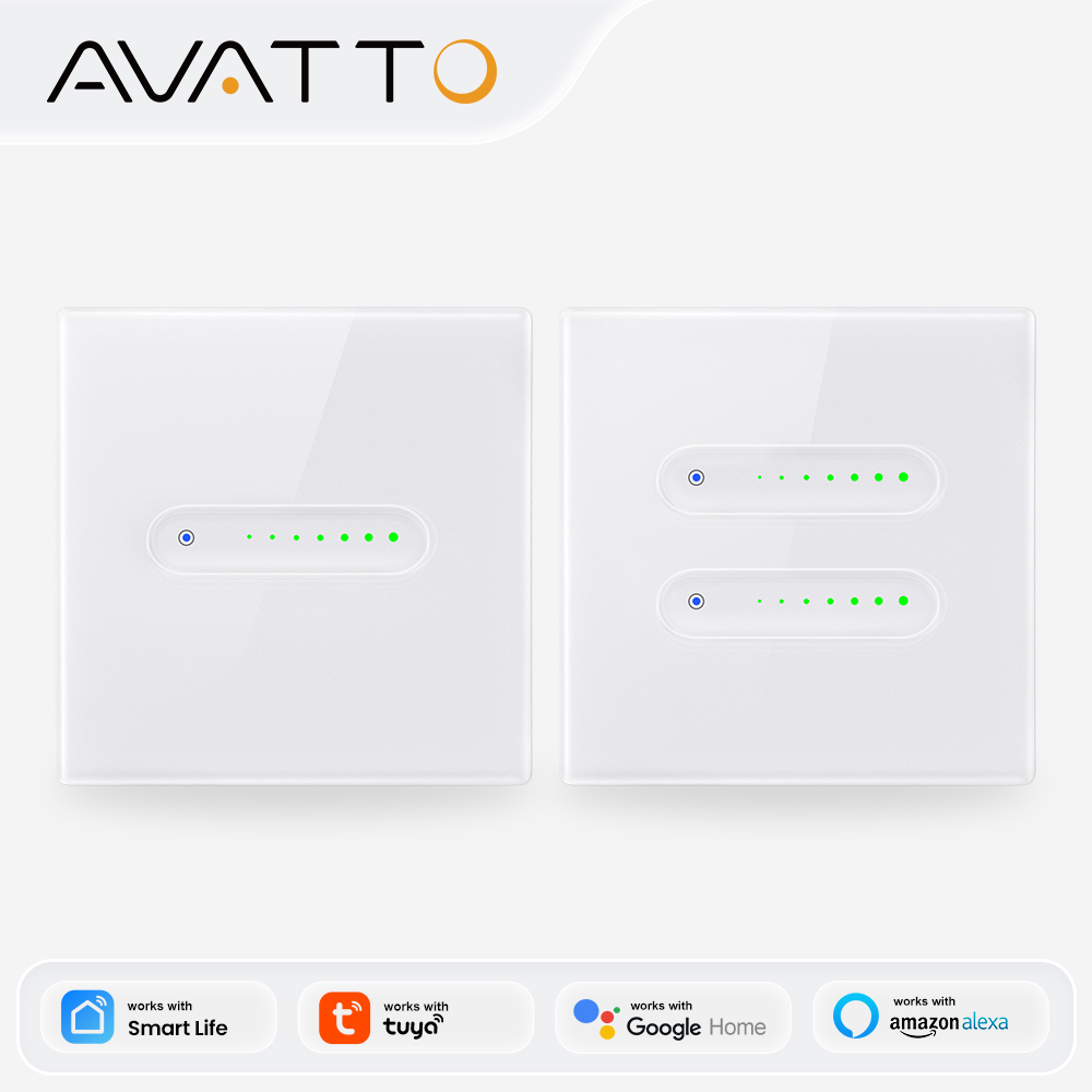 AVATTO WiFi 1/2 Gang Smart Dim - đánh giá và giá Smart Home Alexa