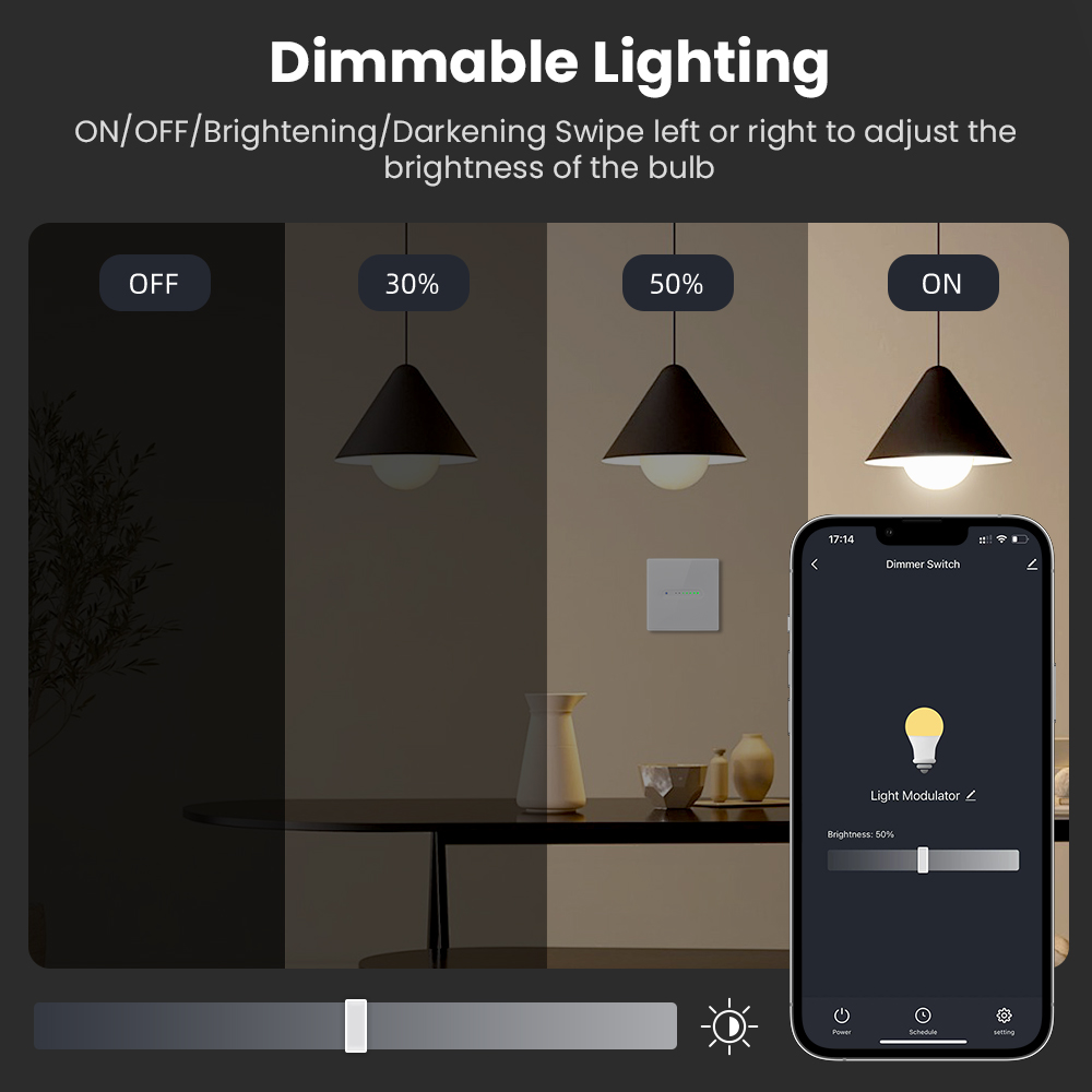 AVATTO WiFi 1/2 Gang Smart Dim - đánh giá và giá Smart Home Alexa