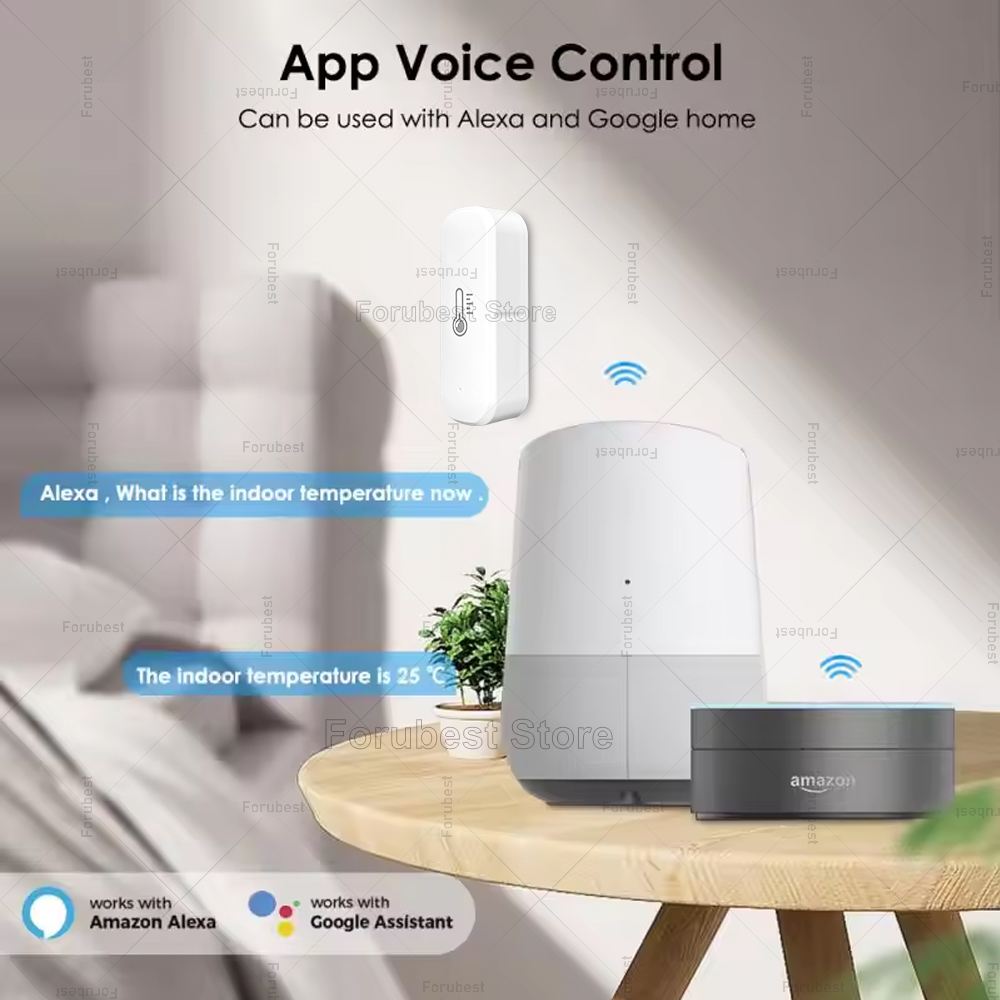 ZigBee Temperature And Humidit - đánh giá và giá Smart Home Tablet