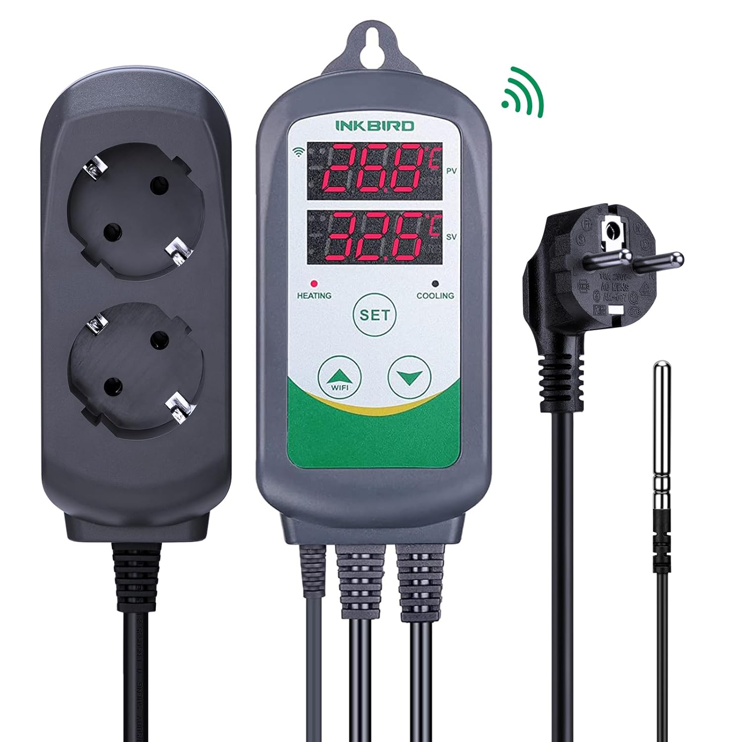 INKBIRD ITC-308-WiFi Digital T - đánh giá và giá Wifi Smart Plug