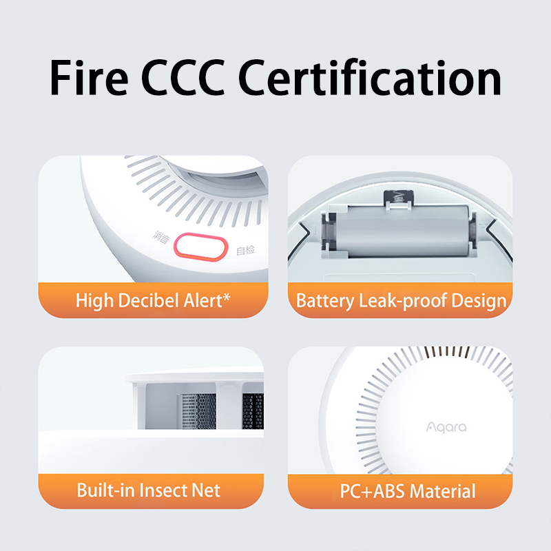 New Aqara Smoke Detector Zigbe - đánh giá và giá Smart Home Future