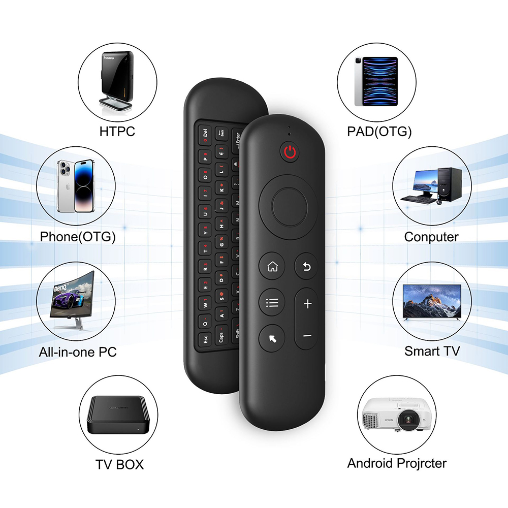 M5 Smart Air Mouse 2.4G Mini W - đánh giá và giá Smart Home Keyboard
