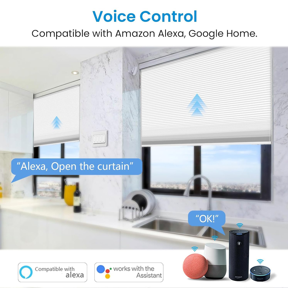 Smart Curtain Switch for Rolle - đánh giá và giá Smart Home Voice Control