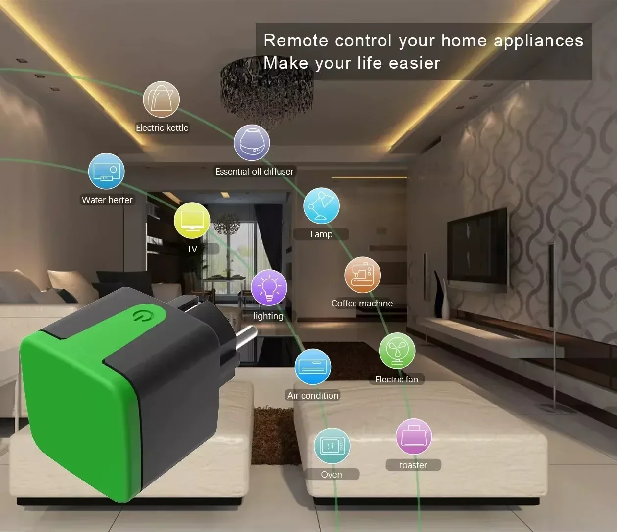 Tuya EU 16A WiFi Smart Waterpr - đánh giá và giá Wifi Smart Plug