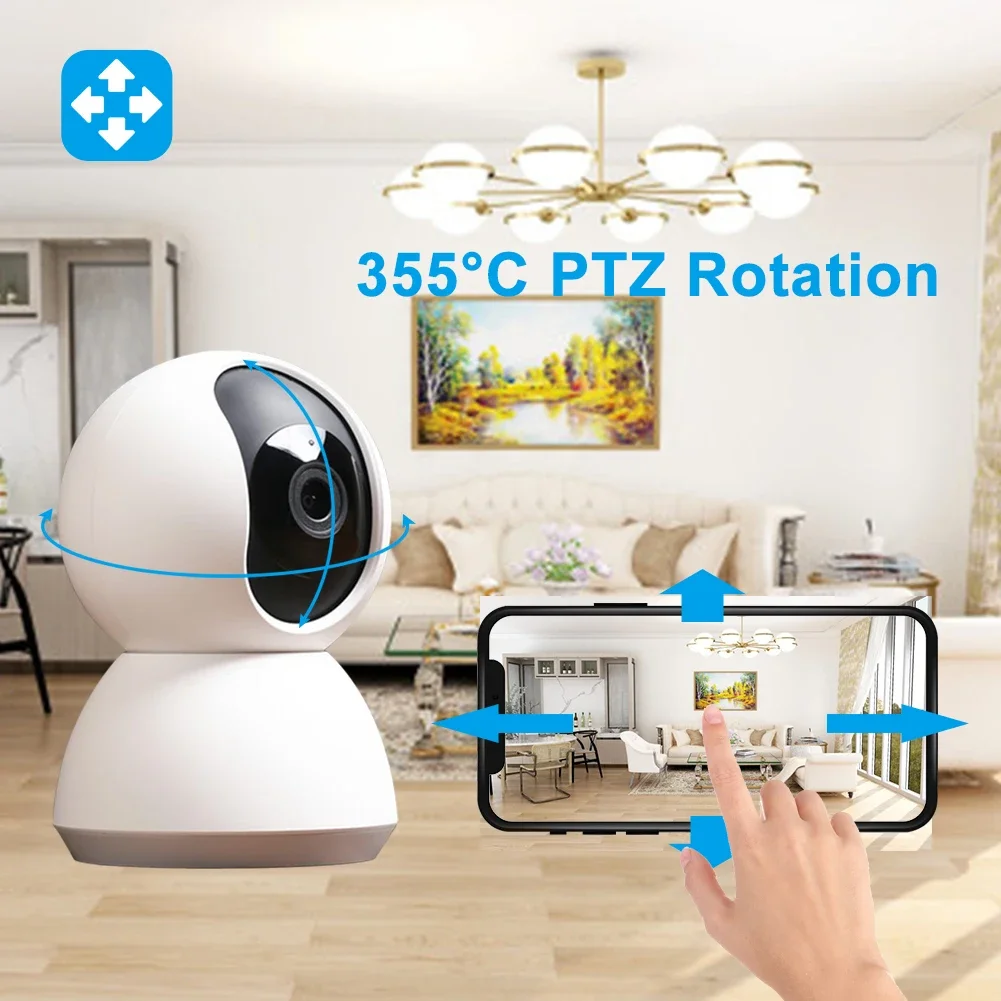 400W Smart Tuya Indoor Camera  - đánh giá và giá Smart Baby Night Light