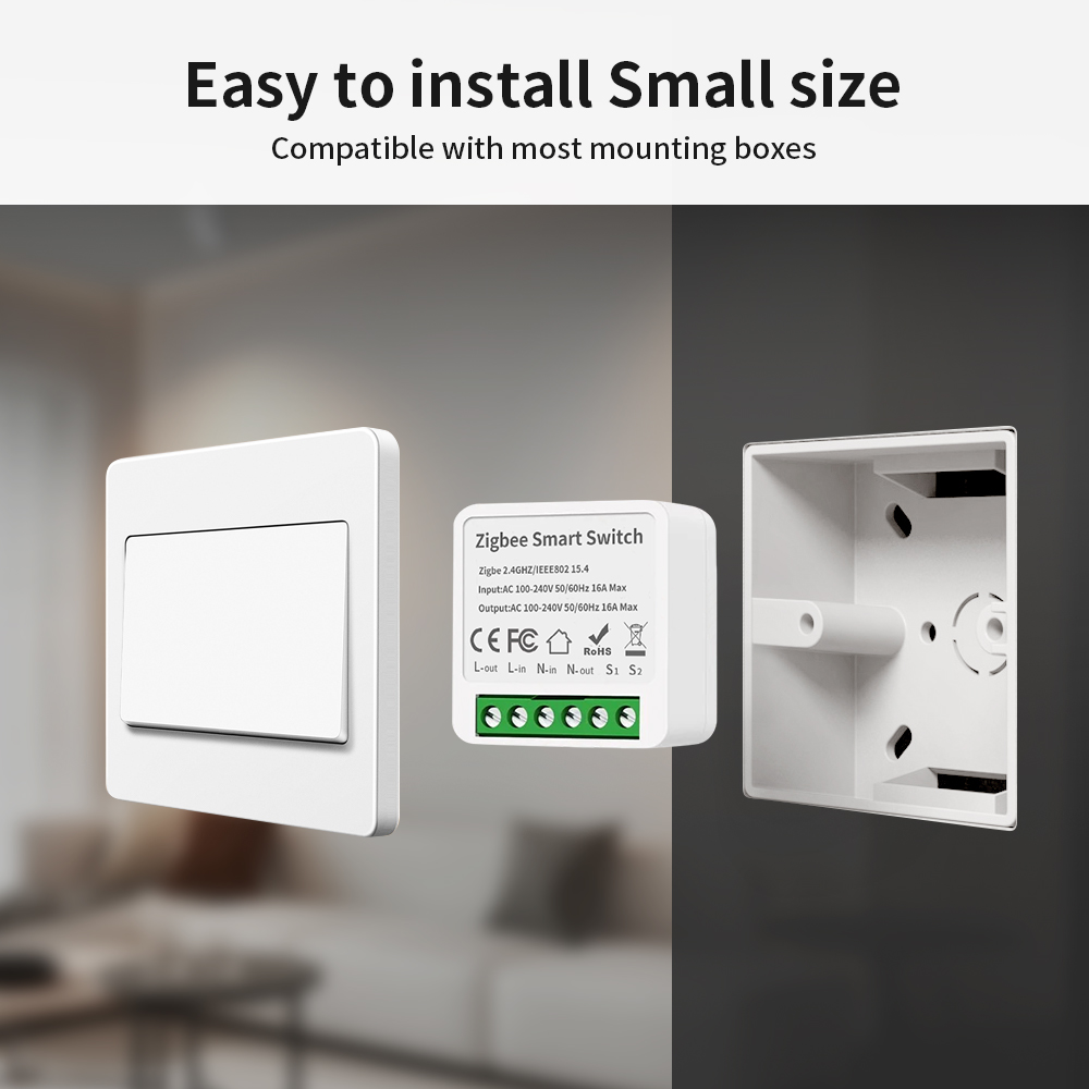 TNCE Tuya 16A Zigbee3.0 Smart  - đánh giá và giá Smart Home Voice Control