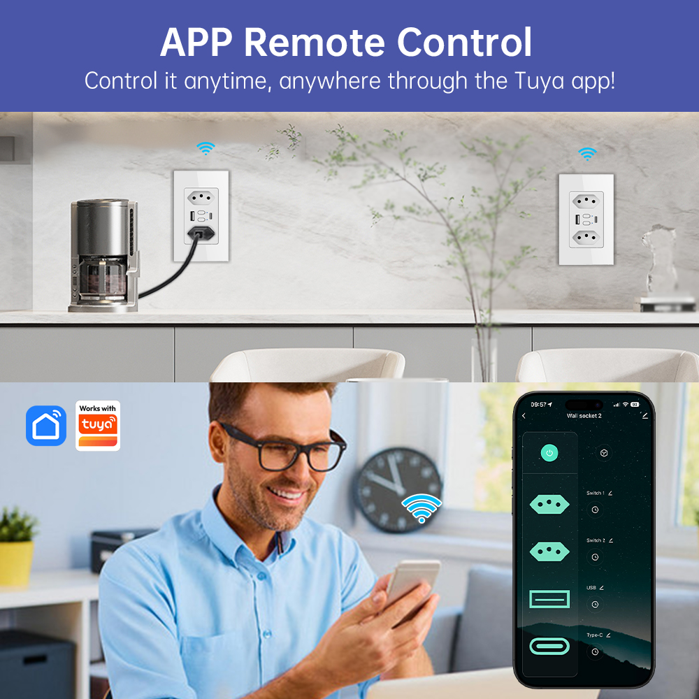 MANHOT Wifi Smart Brazil Socke - đánh giá và giá Wifi Smart Plug